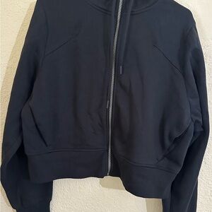 All in Motion Black Cowl Neck Sweater